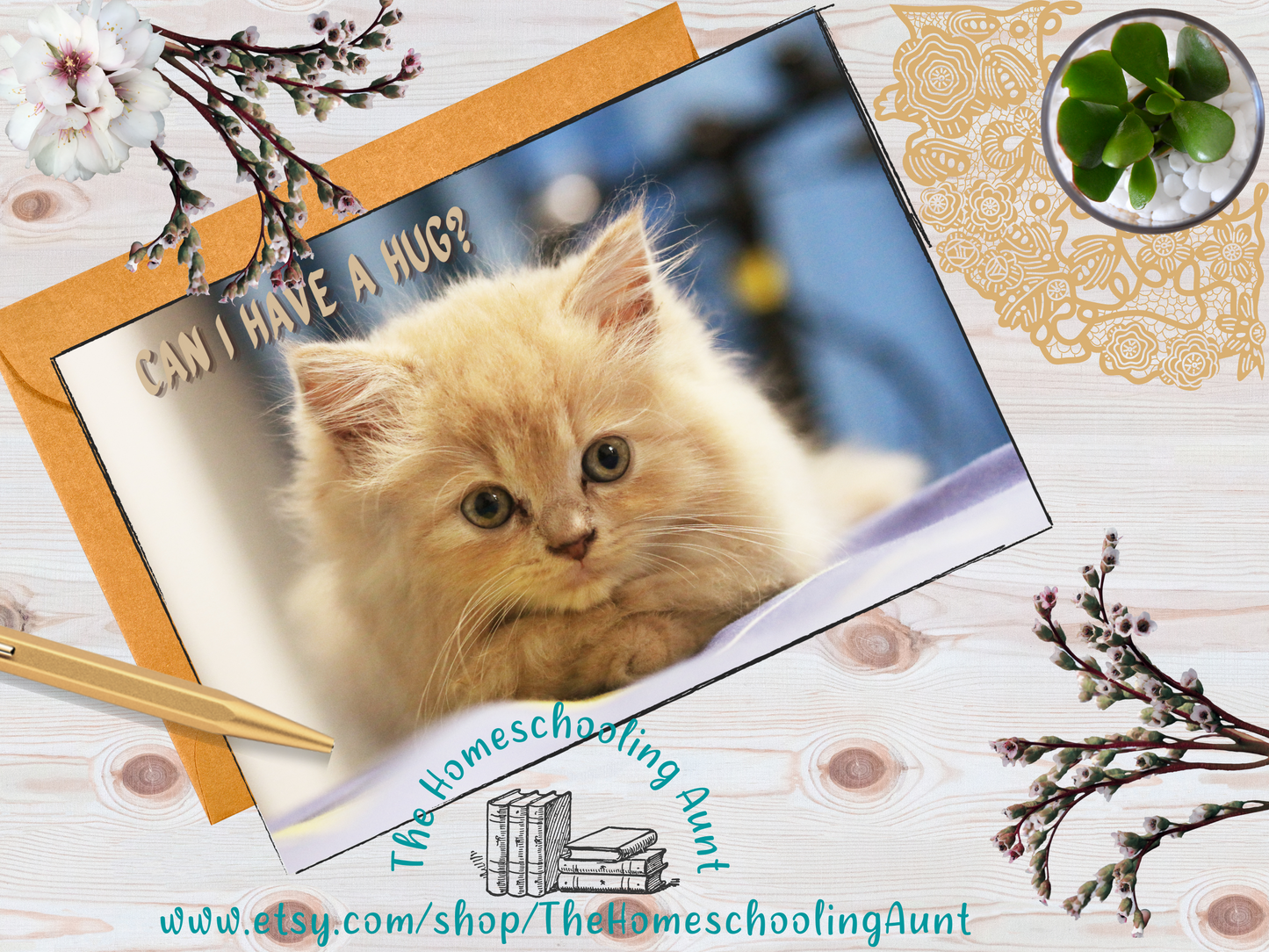 Cute Kittens Friendship Greeting Cards, Set of 5 Downloadable Cards, Funny Cards, Happy Cards, Just Because Cards, Encouragement Cards